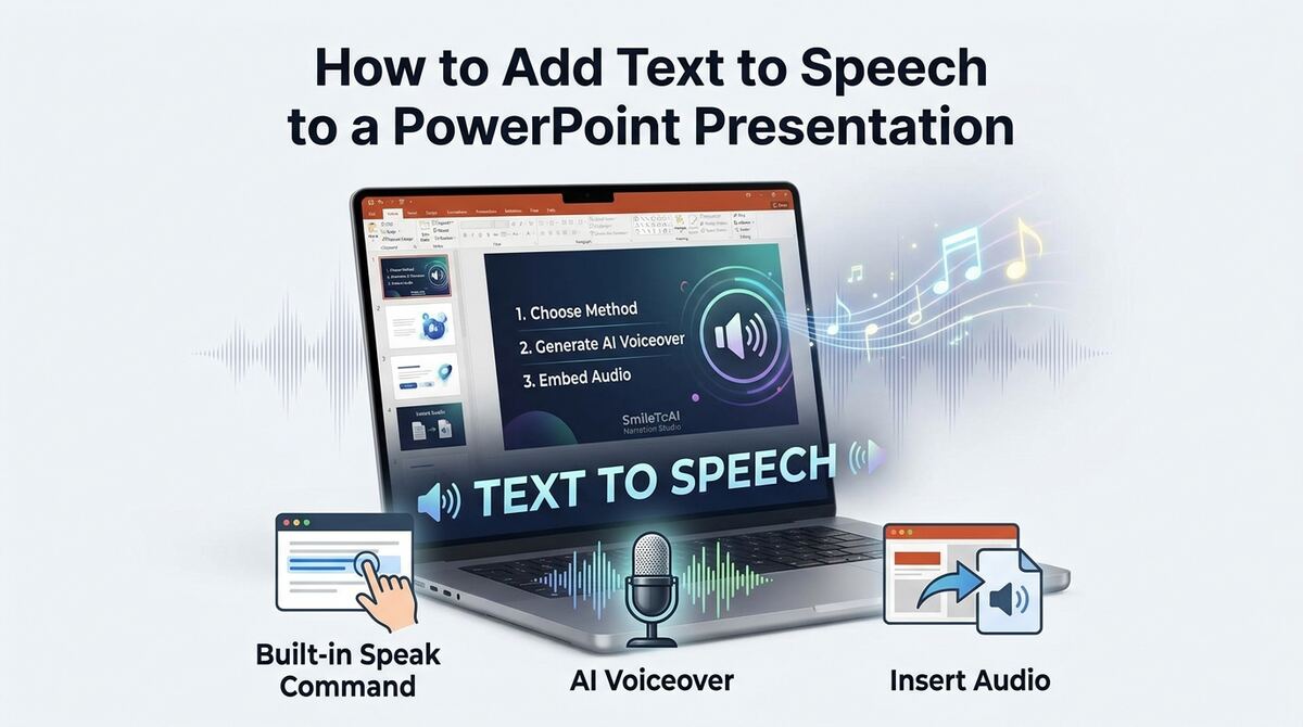 How to Add Text to Speech to a PowerPoint Presentation